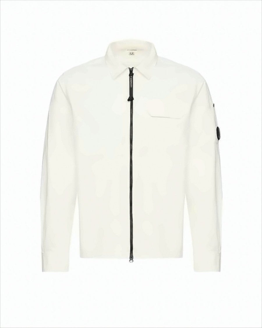 C.P. Company Minimalist Front-Zipper Jacket With Classic Collar