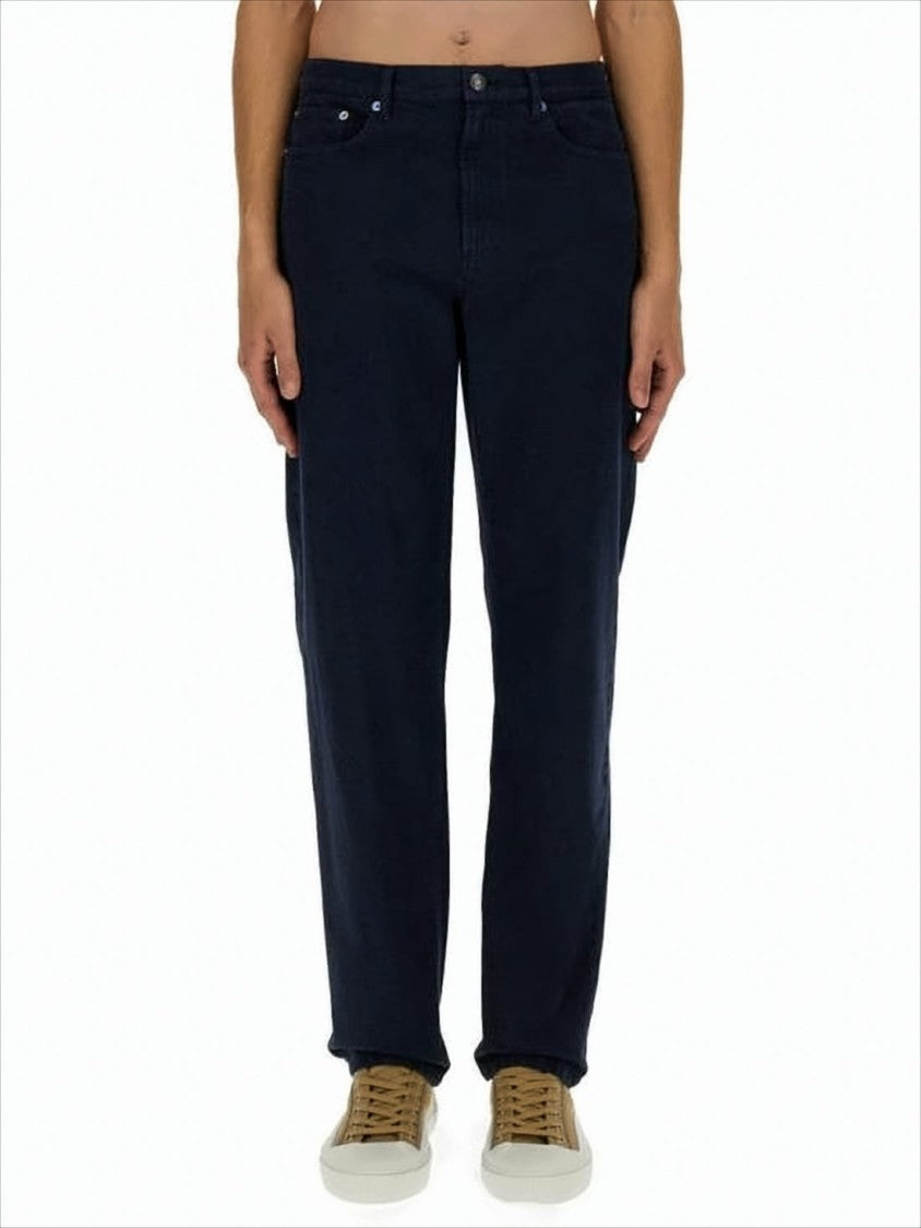 A.P.C. Straight-Leg Denim Pants With Five-Pocket Design