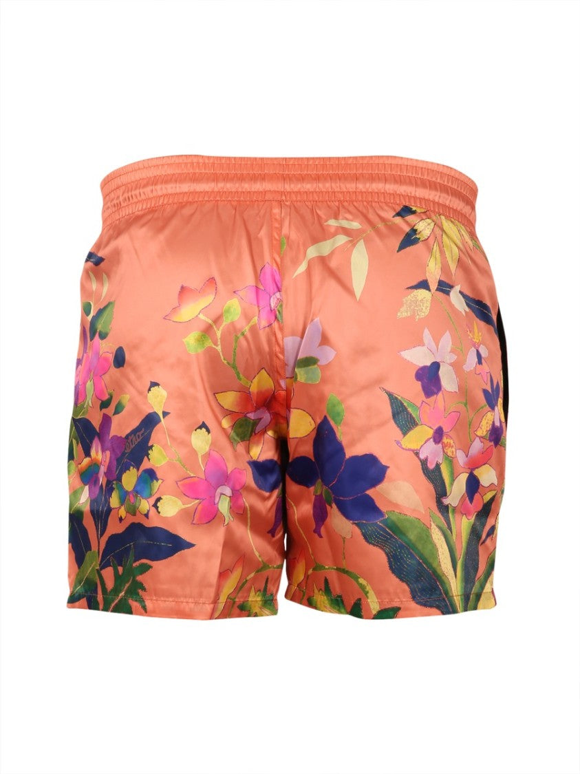 Etro Floral Print Swimsuit