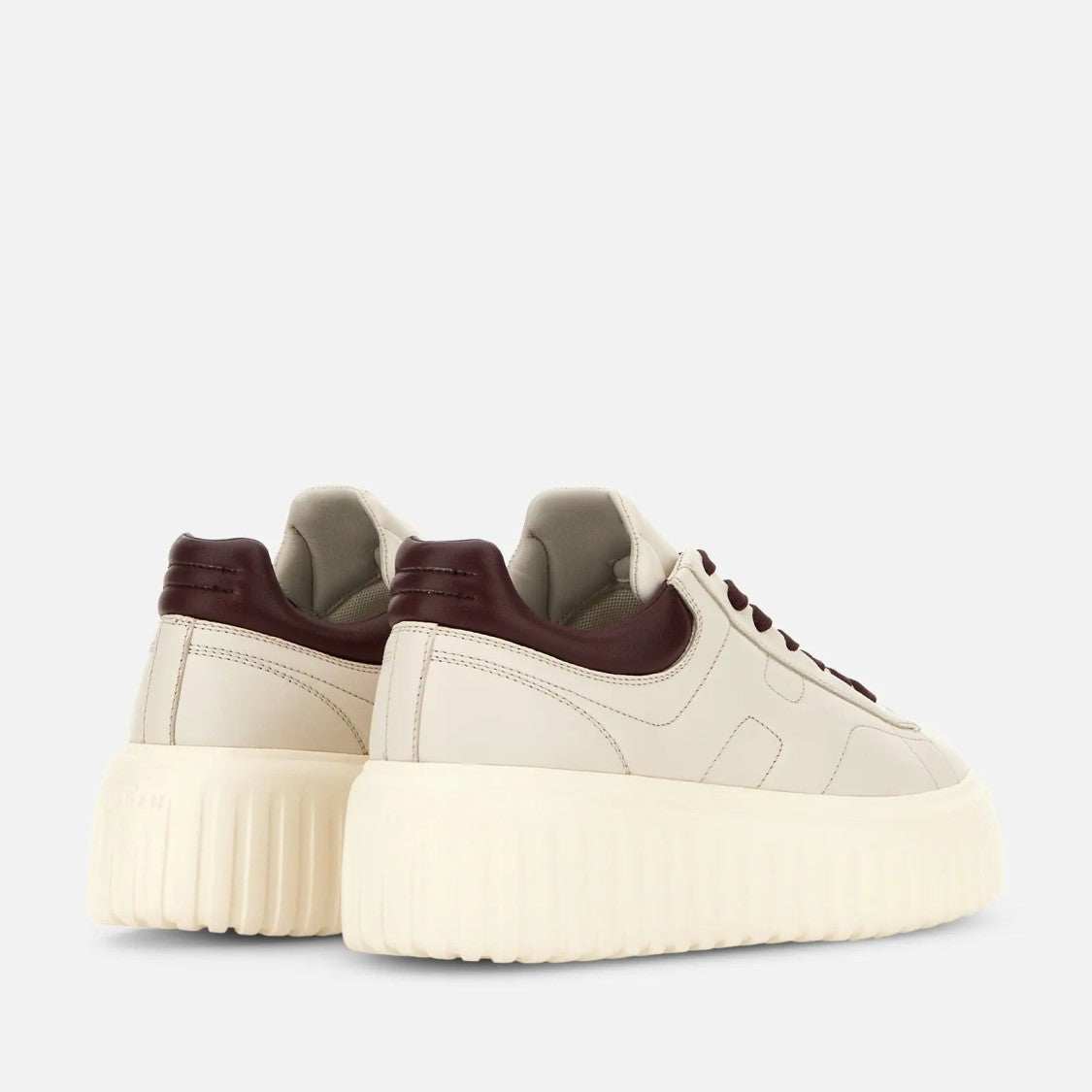 Hogan Sophisticated H-Stripes H Sneakers With Platform Sole