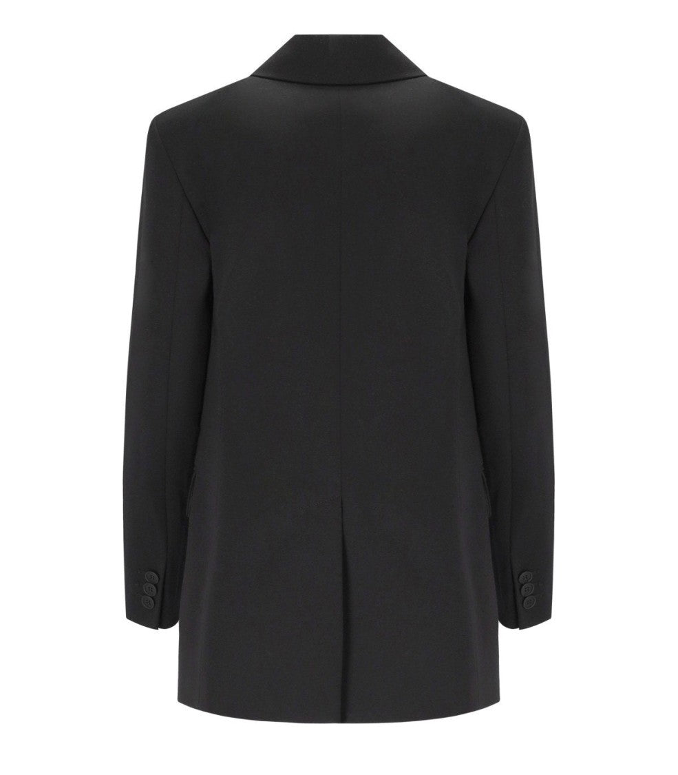 Max Mara Messina Black Single-Breasted Blazer