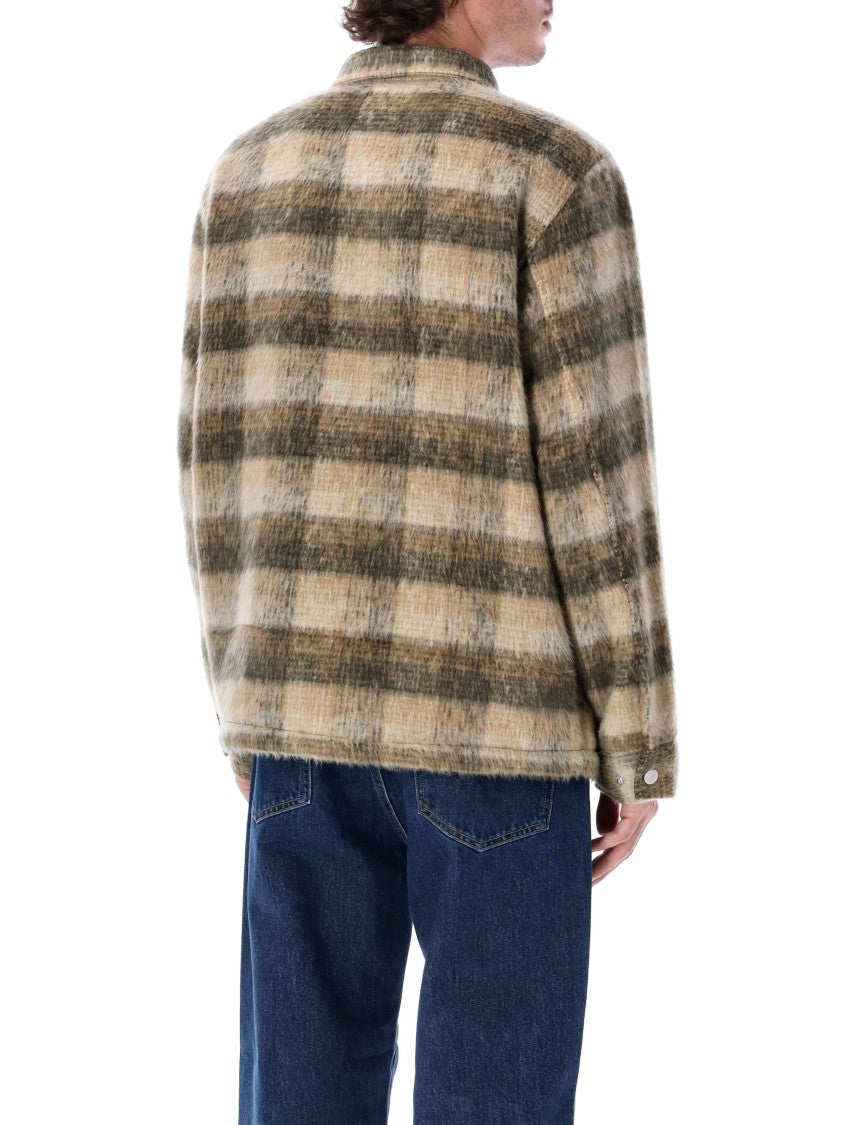 Huf Megablast Plaid Fuzzy Jacket
