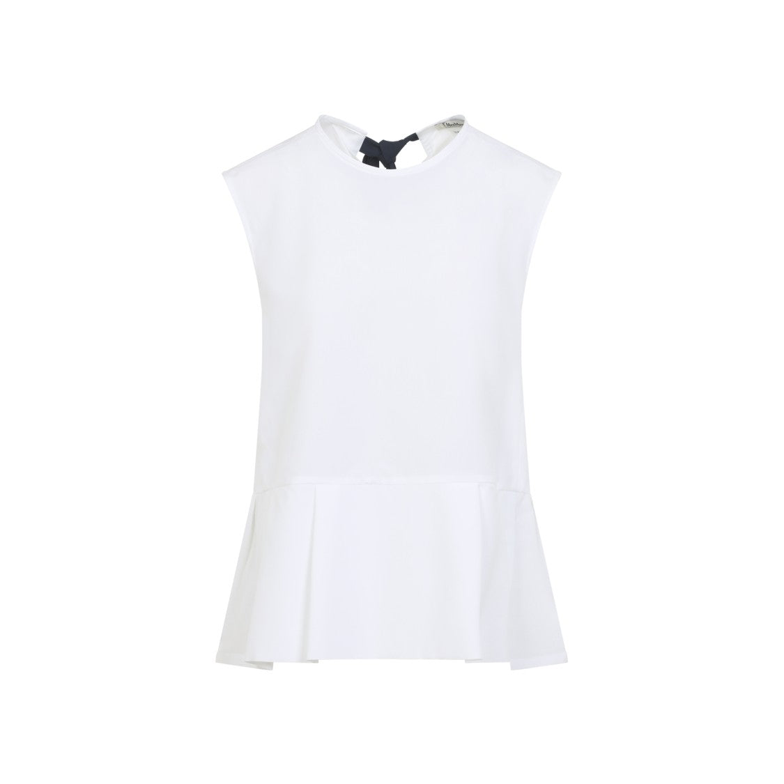 Max Mara Sleeveless Cotton Tank Top