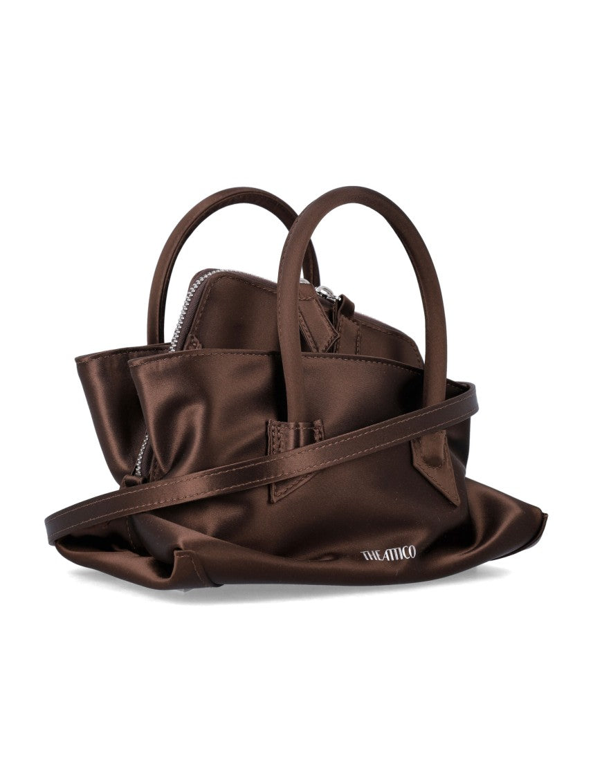 The Attico La Passeggiata Mini Raso Top Handbag