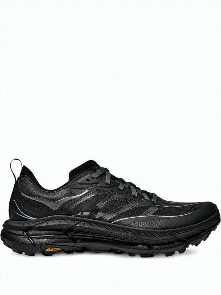 Hoka Streamlined Black Sneakers With Durable Rubber