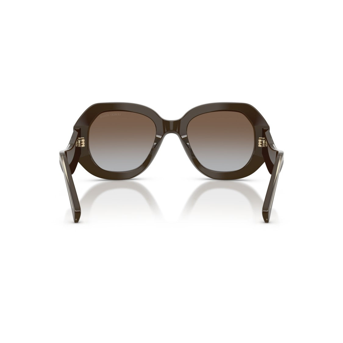 Giorgio Armani 0Ar8248 Oversized Geometric Sunglasses With Glossy Finish