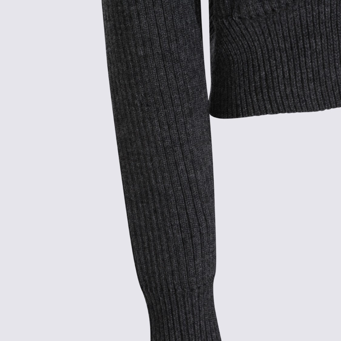 Givenchy Dark Grey Wool Knitwear