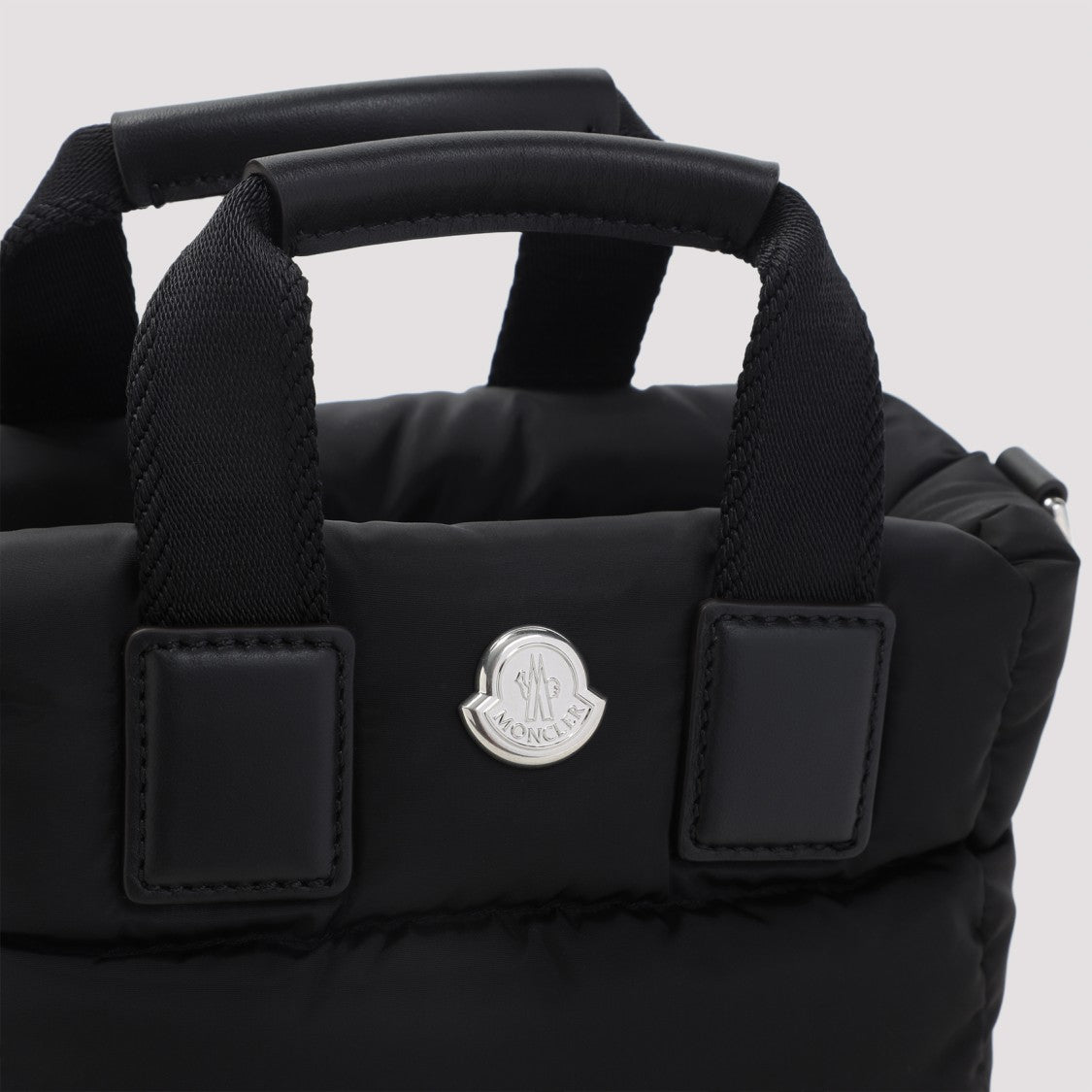 Moncler Micro Caradoc Black Polyamide Shoulder Bag