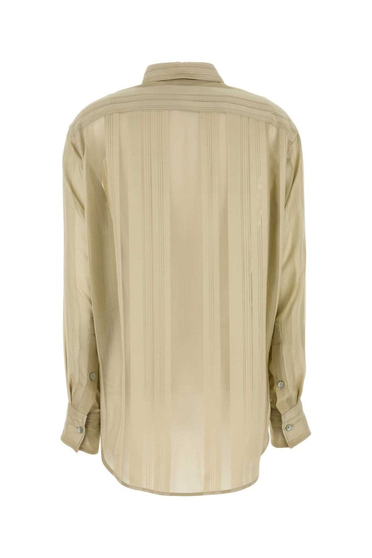 Stella Mccartney Khaki Silk Shirt