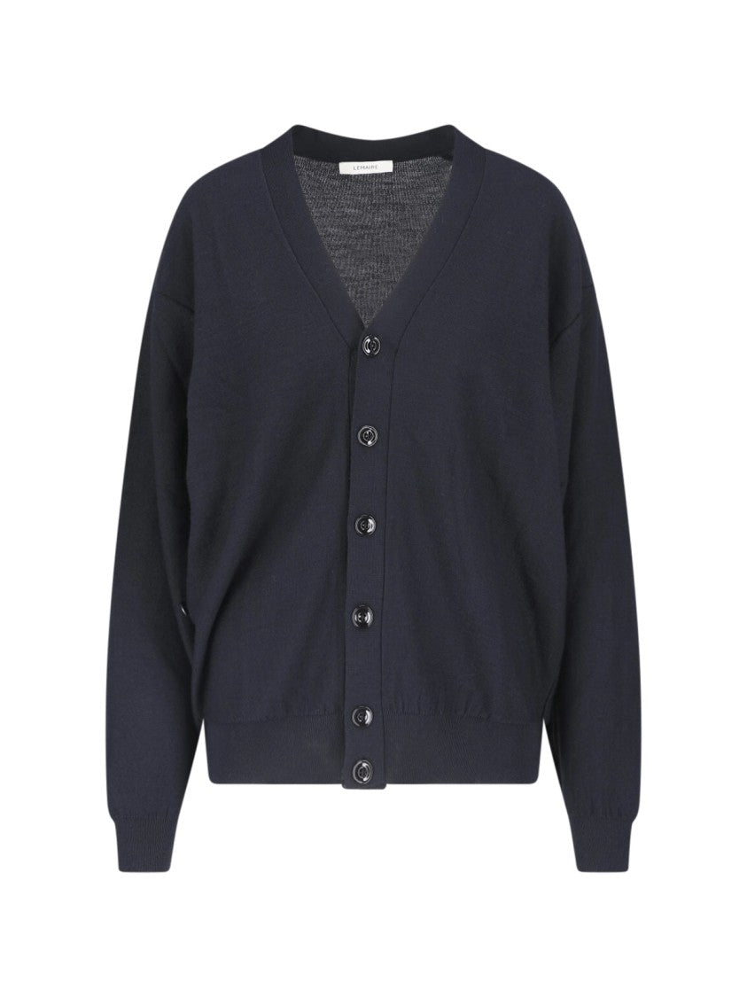 Lemaire Multicolor Check Alpaca-Blend Knit Cardigan