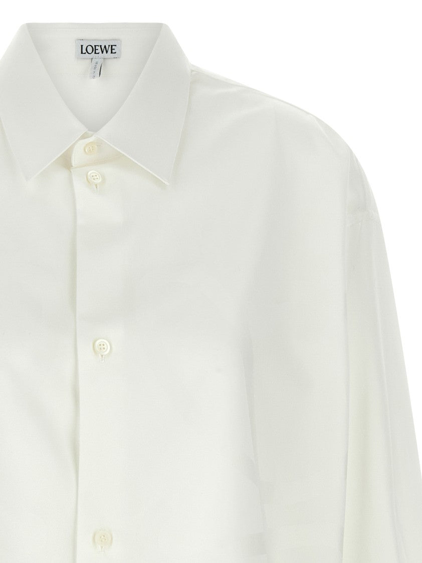 Loewe Anagram Jacquard Cotton Twill Shirt