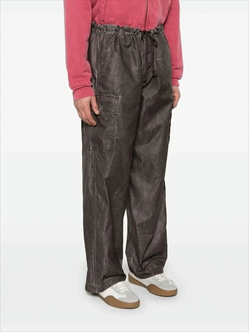 Our Legacy Relaxed Fit Brown Straight Pants