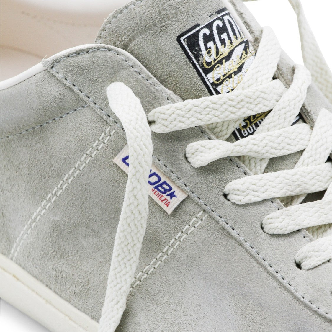 Golden Goose Grey Suede Soul-Star Sneakers