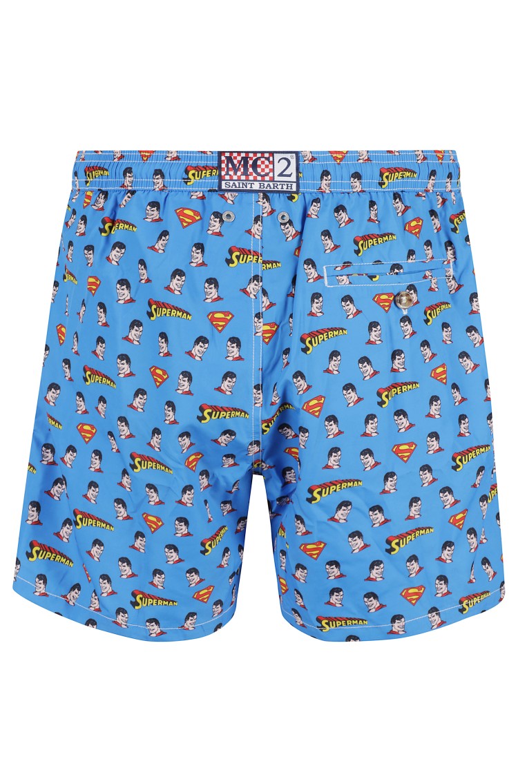 Mc2 Saint Barth Lighting Micro Swimsuit - Blue