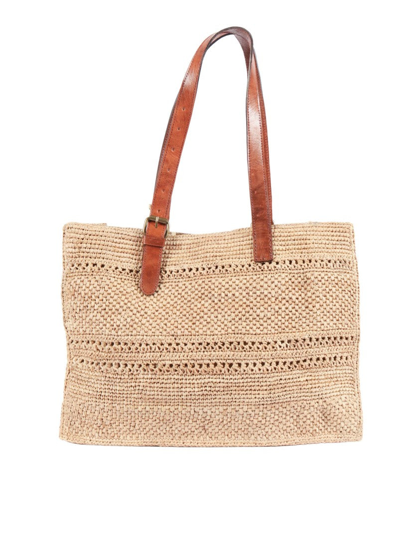 Ibeliv Nomade Woven Raffia Tote Bag