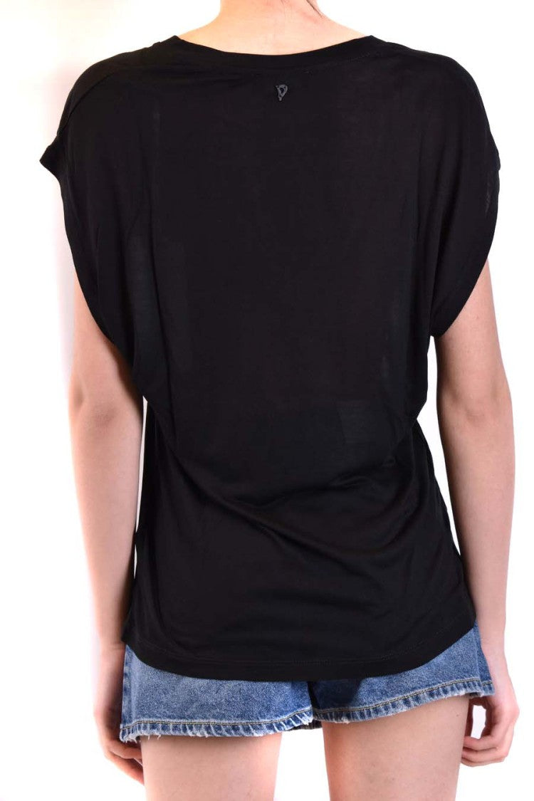 Dondup Relaxed-Fit Deep V-Neck Cotton T-Shirt