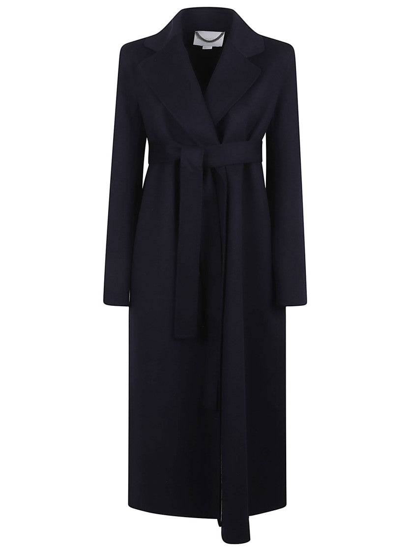 Stella Mccartney Long Tailored Coat With Deep V-Neckline