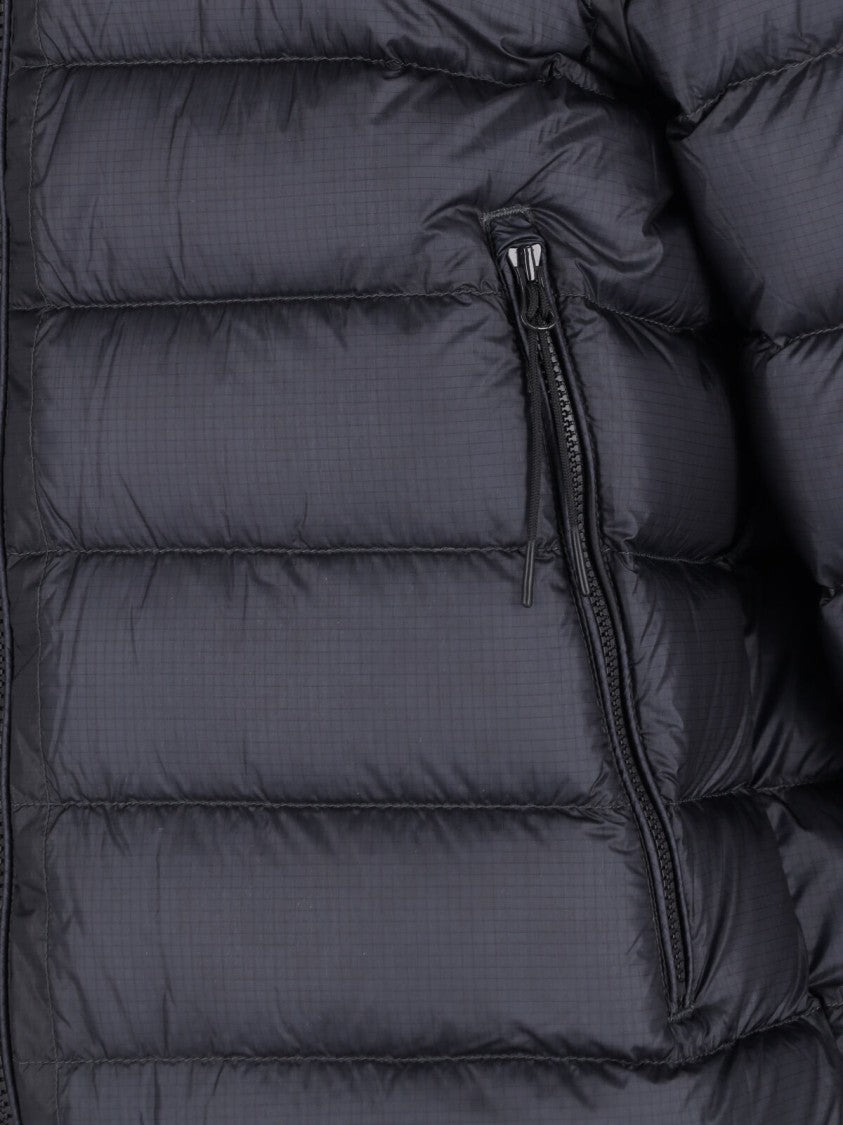 C.P. Company Logo Puffer Jacket – Blue