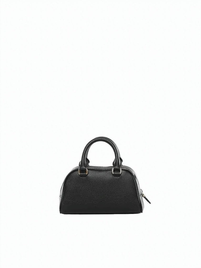 Valentino Garavani Textured Calf Leather Shoulder Bag