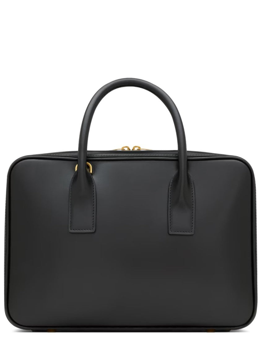 Saint Laurent Sac De Jour Gold Hardware Shoulder Bag
