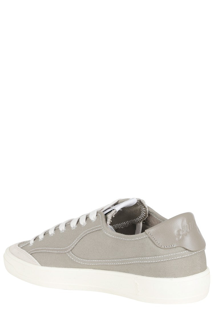 Autry Green Windscape Low Iconic-Logo Canvas Sneakers