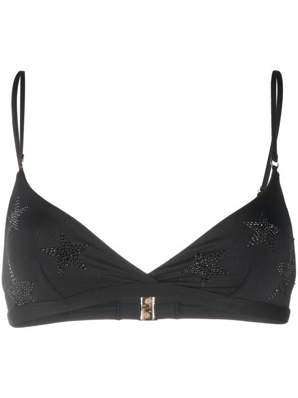 Stella Mccartney Triangle Bikini Top With Adjustable Straps
