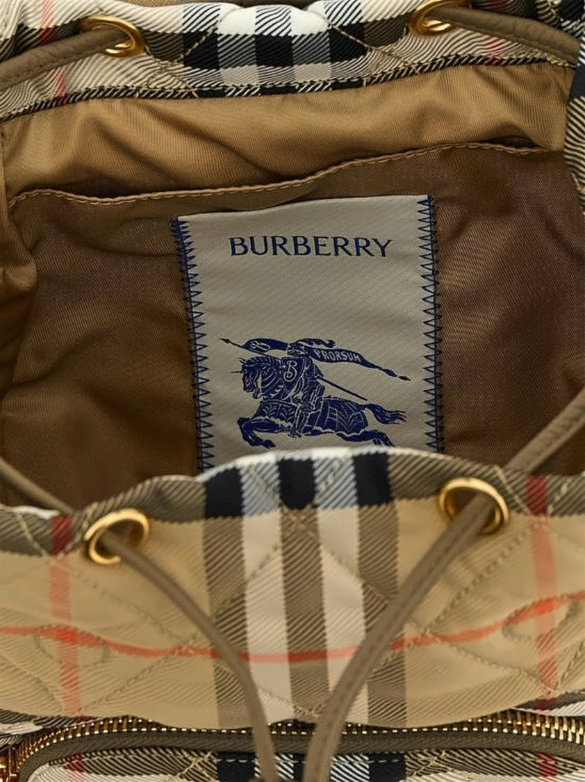 Burberry Compact Quilted Backpack