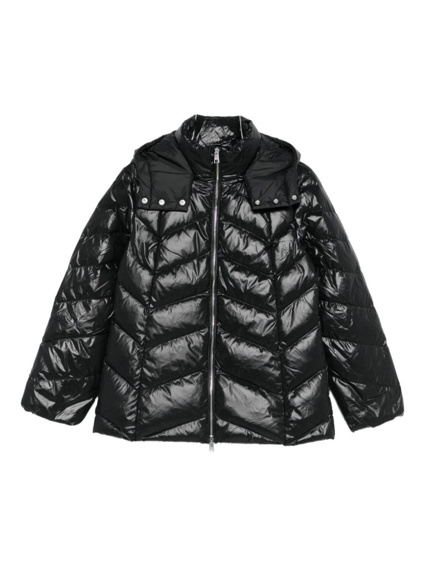 Liu Jo Lightweight Quilted Jacket With High Collar