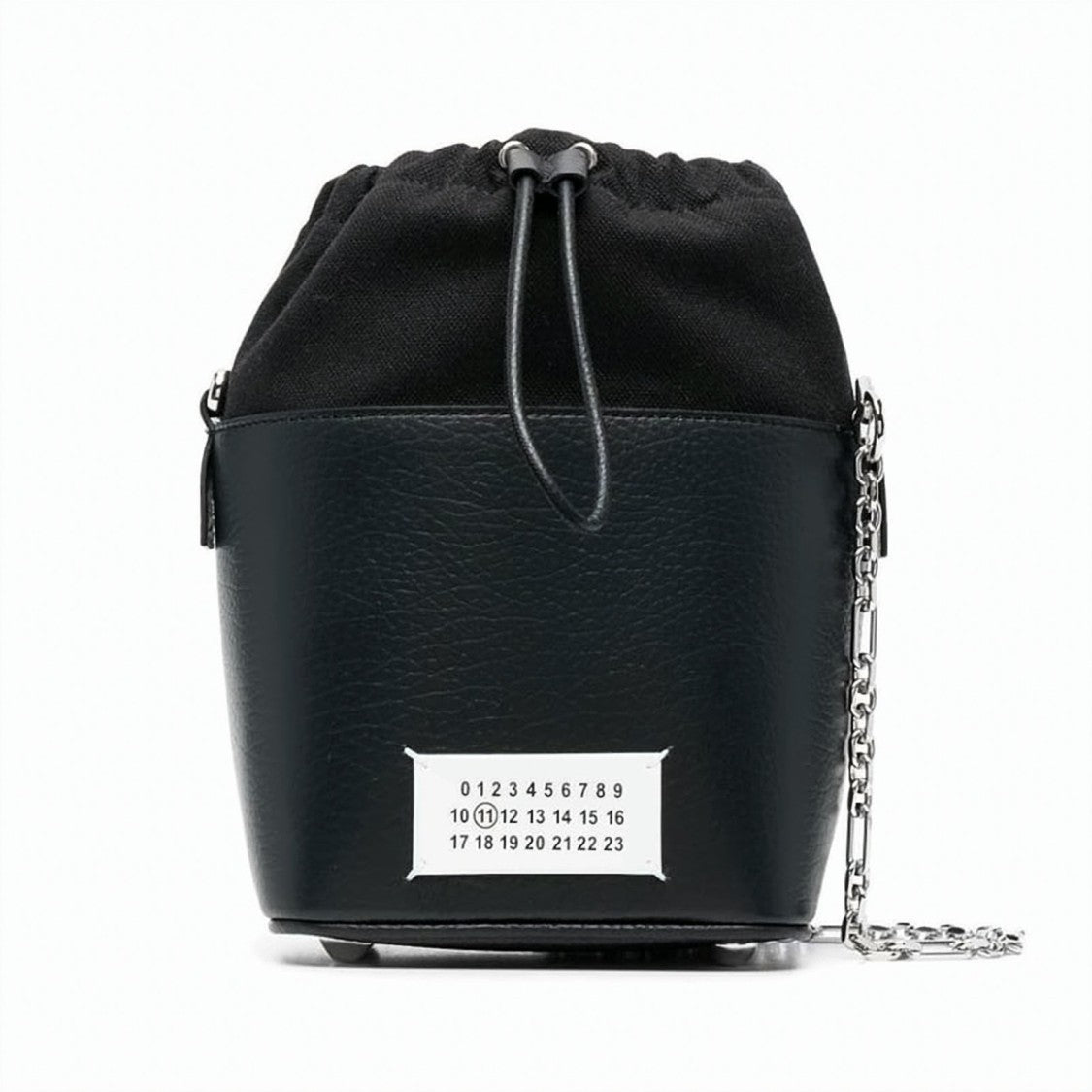 Maison Margiela Textured Calf Leather Small Bucket Bag