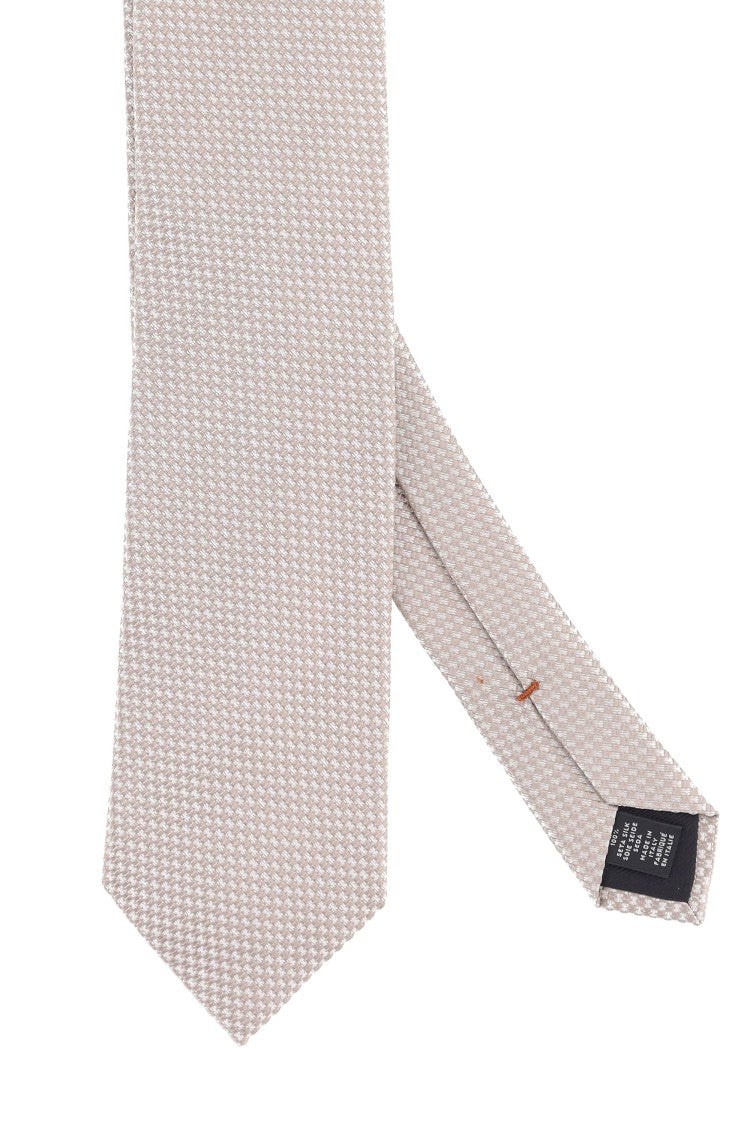 Zegna Pure Silk Textured Knit Tie