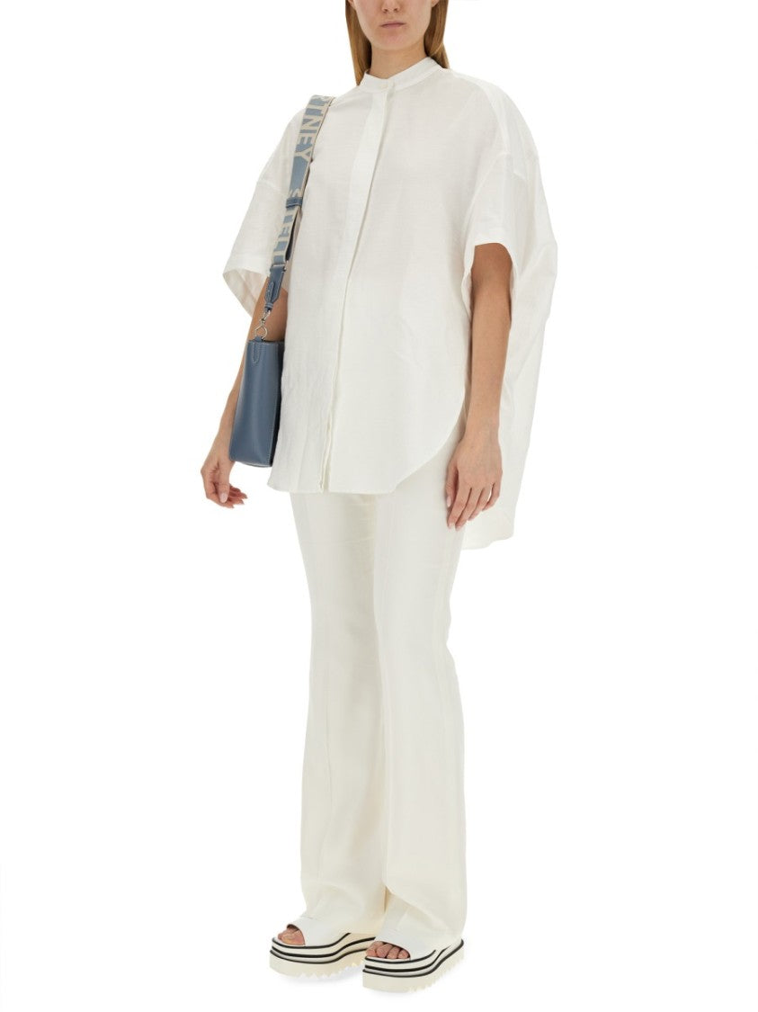 Stella Mccartney Boxy White Oversize Shirt