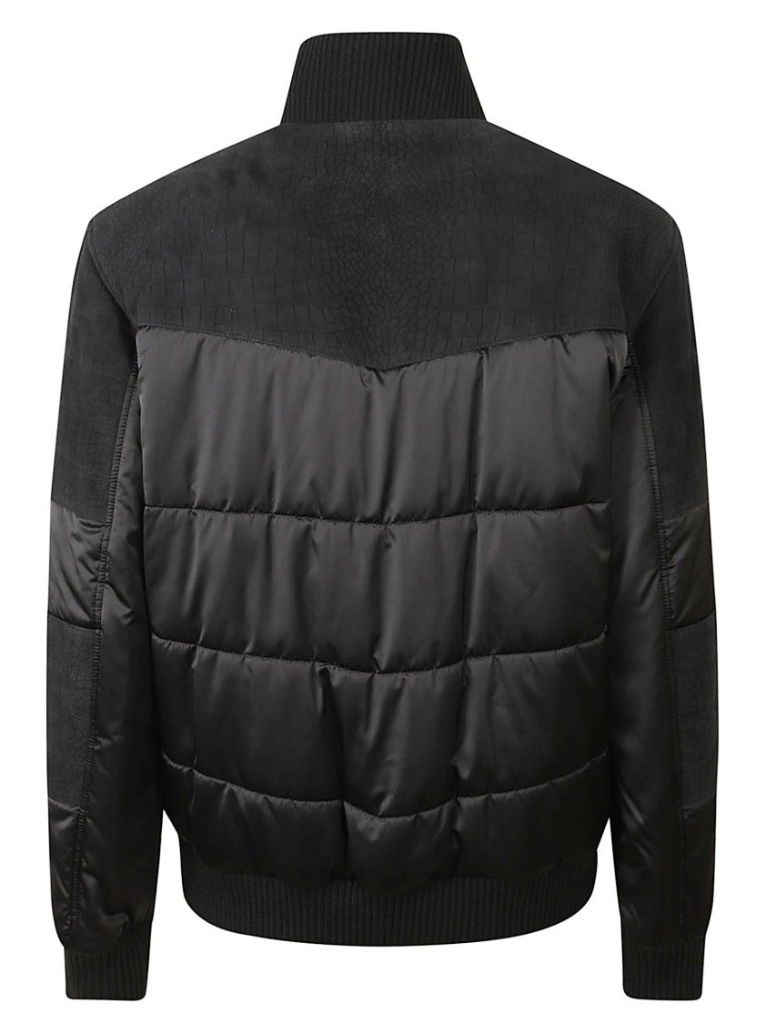 Philipp Plein Padded High-Collar Quilted Jacket