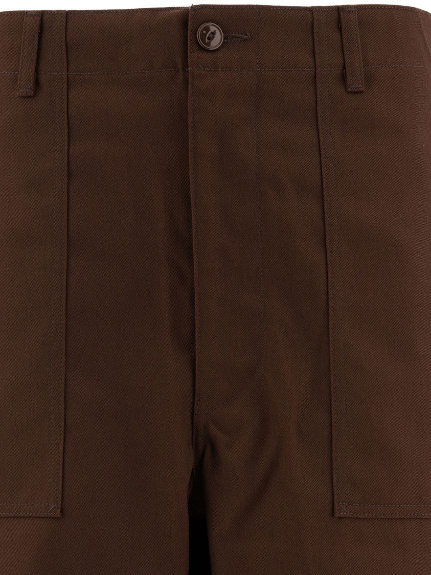 South2 West8 Brown Fatigue Trousers