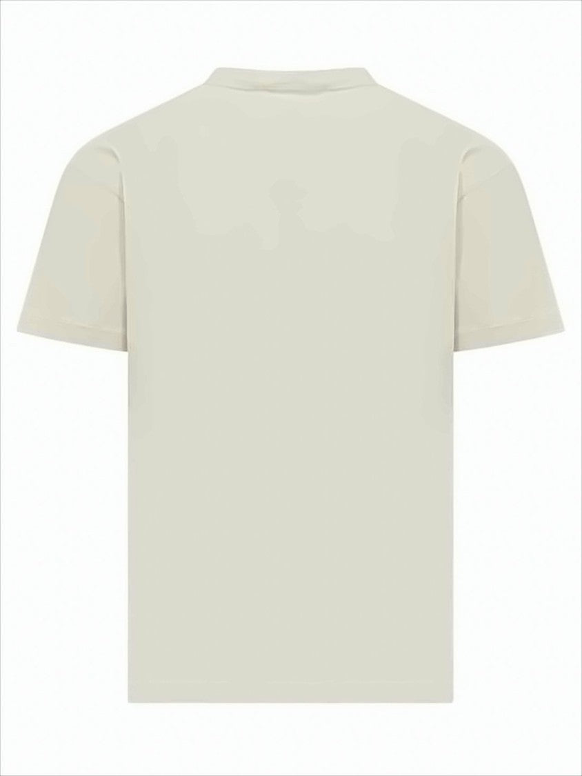 Stone Island Relaxed Fit Short-Sleeve Crew Neck T-Shirt With Emblem Patch