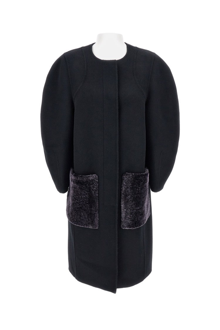 Fendi Ff Double Wool Coat