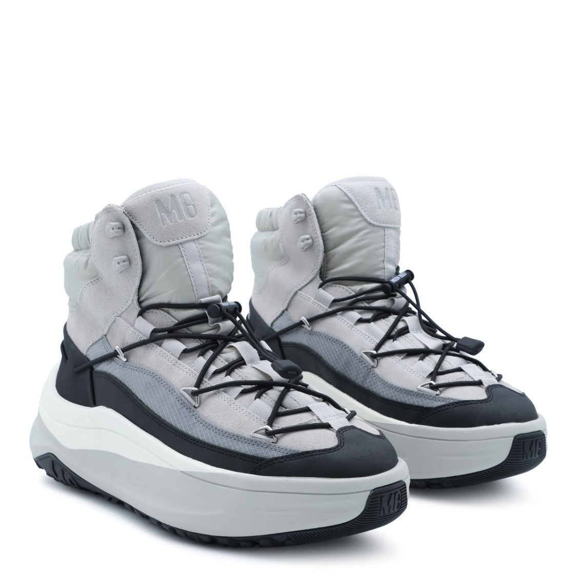 Moon Boot Layered Sculpted Sole High-Top Boots