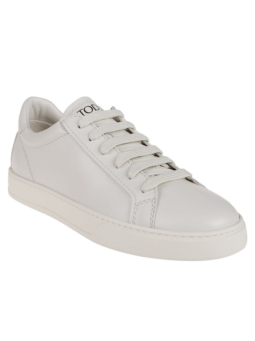 Tod's Cassetta 04 White Leather Sneakers