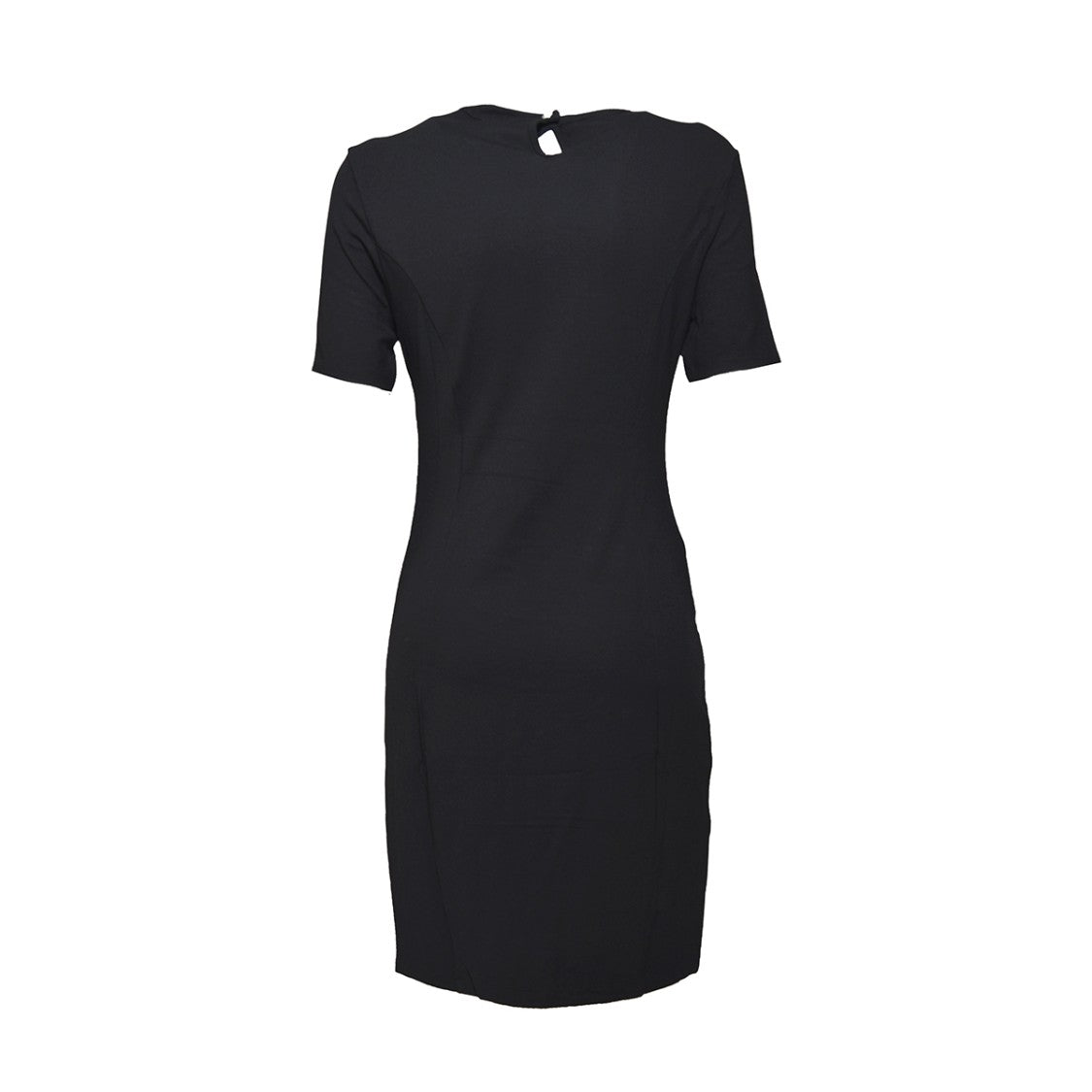 Rabanne Paco Black Stretch Viscose Short Dress