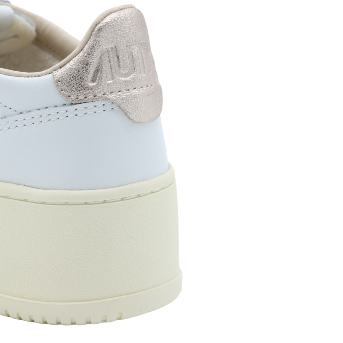 Autry Sneakers With Off-White Platform Sole And Metallic Accents