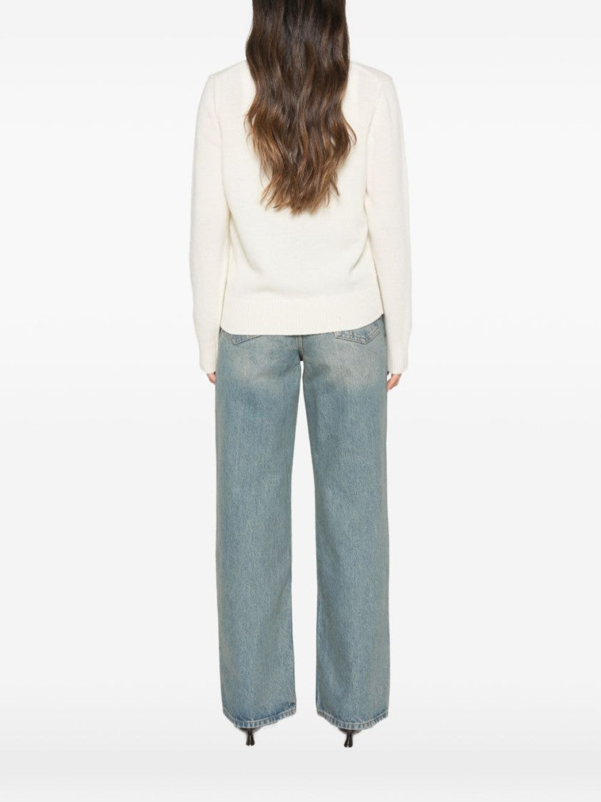 Ganni Playful Graphic Knit Sweater