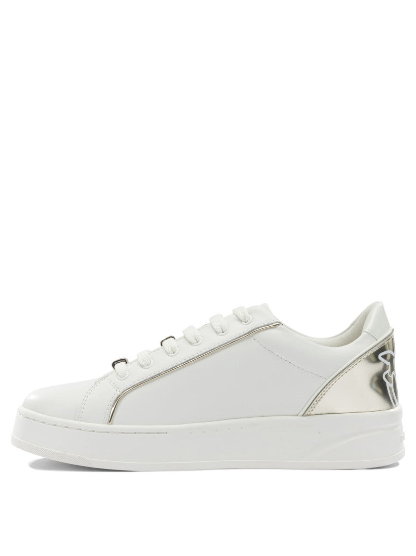 Pinko Smooth Leather Low-Top Sneakers