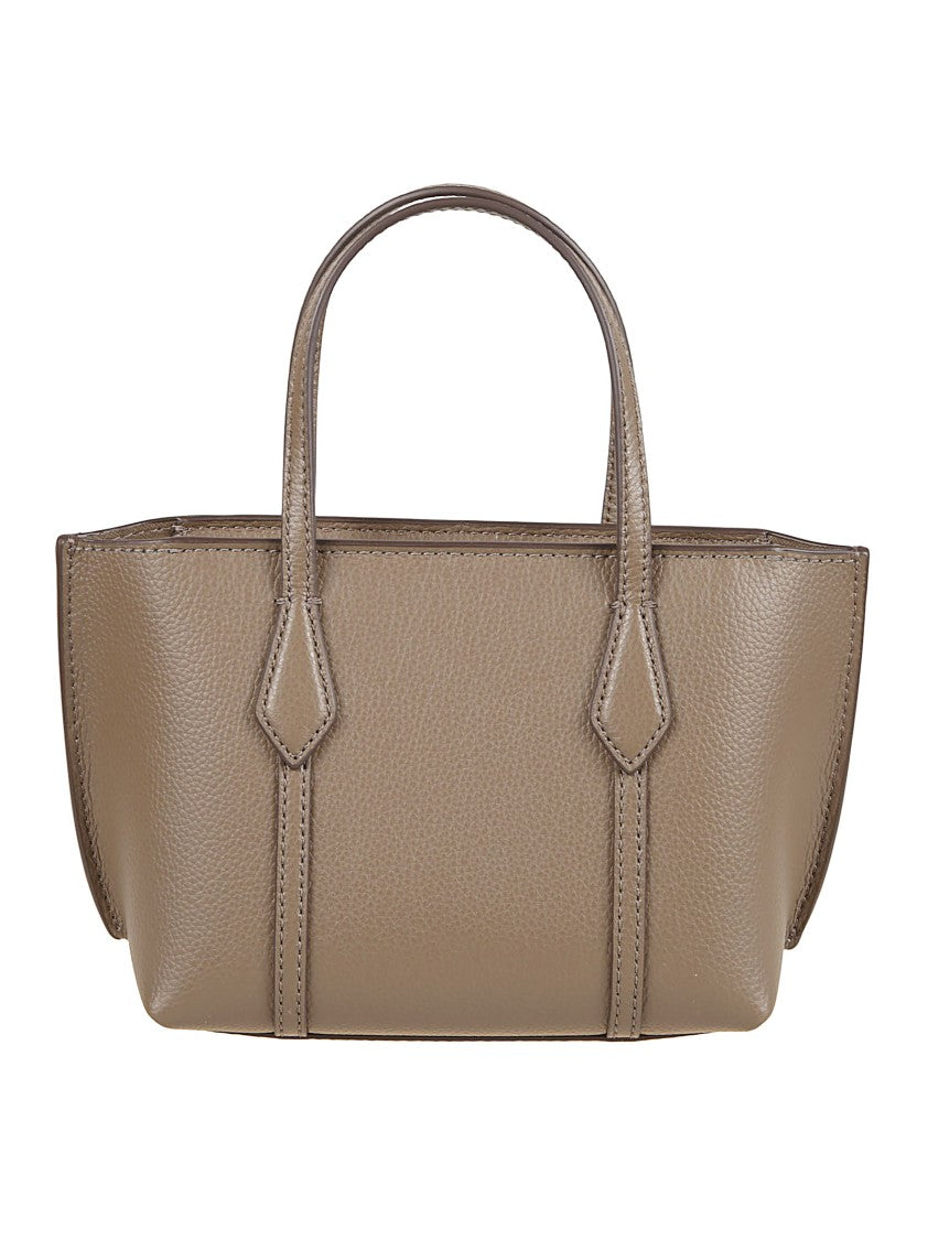 Tory Burch Textured Leather Mini Tote With Adjustable Strap