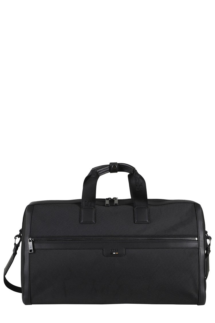 Boss Polyester Travel Holdall With Gunmetal Accents