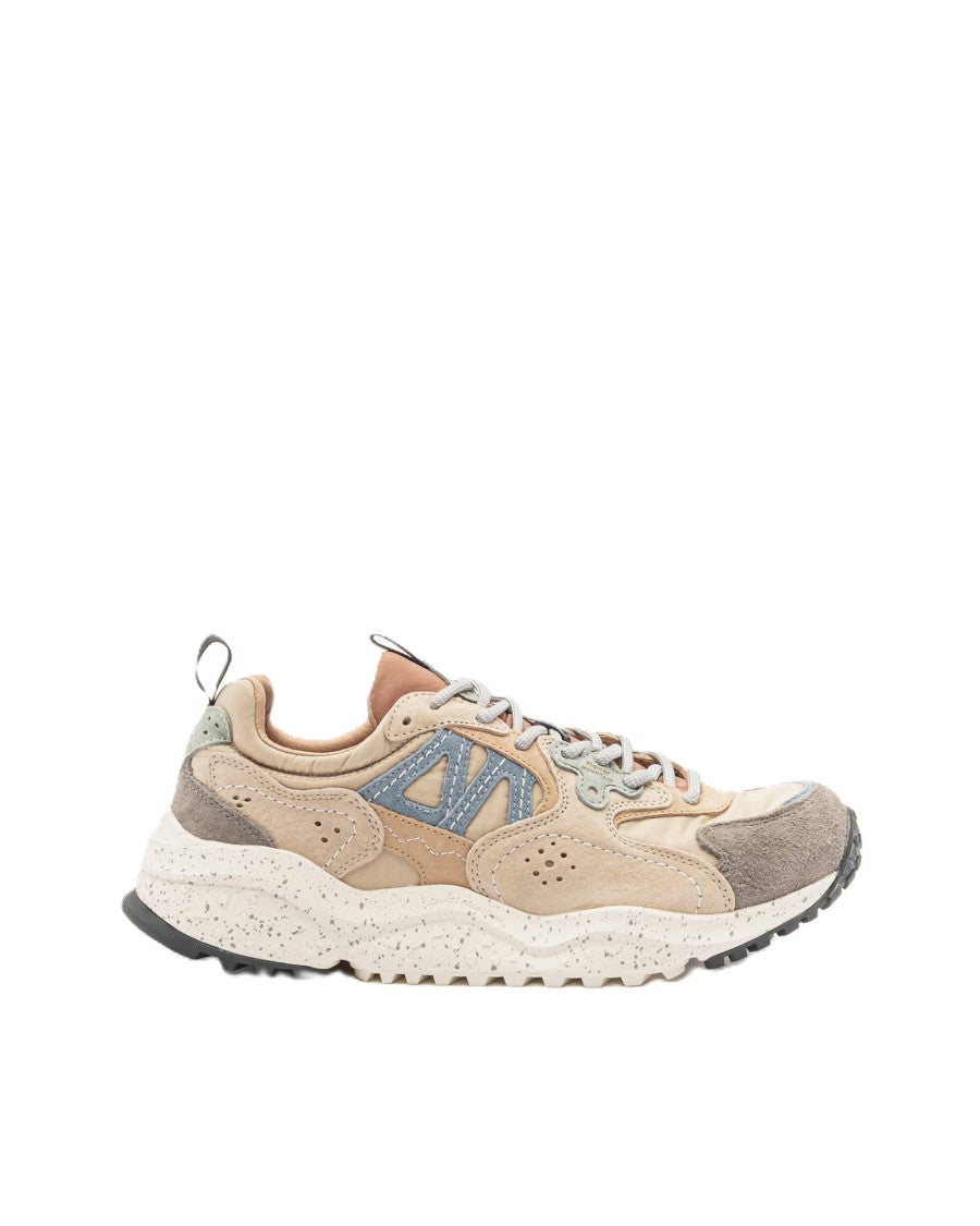 Flower Mountain Bicolor Gray Suede Sneakers