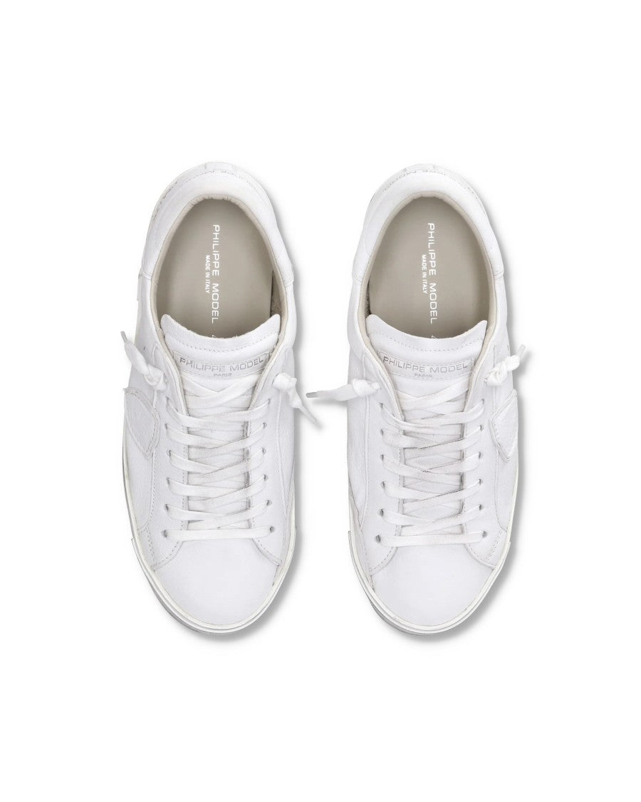 Philippe Model Prsx Low Man Blanc Sneakers