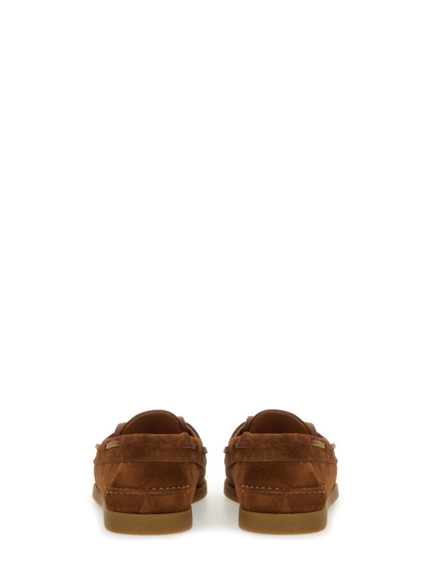 Hereu Brown Lace-Up Loafer