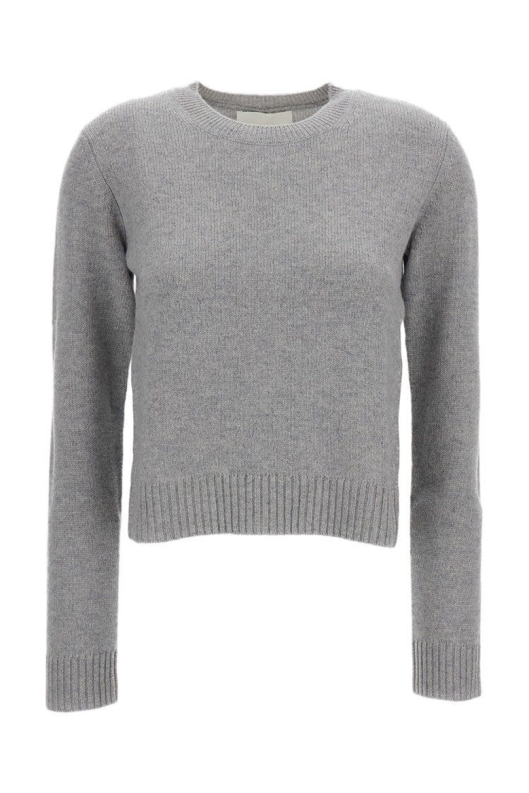 Lisa Yang Grey Mable Mid-Weight Cashmere Sweater