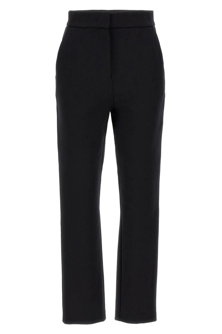Max Mara Versatile Straight-Leg Pants With Mid-Rise Waist