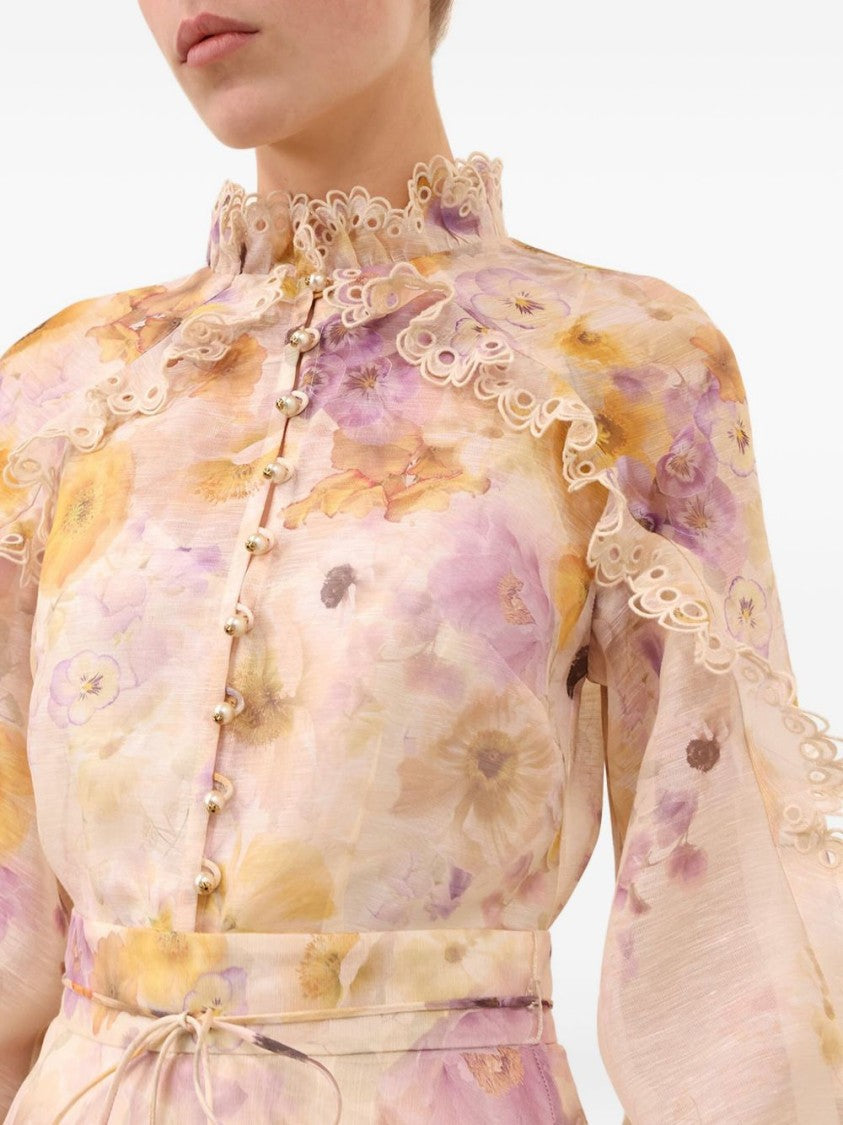 Zimmermann Memento Embroidered Blouse