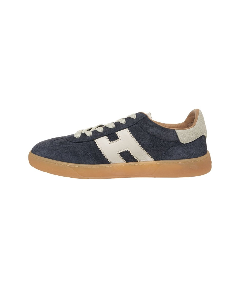 Hogan Suede Sneakers With Distinct Logo